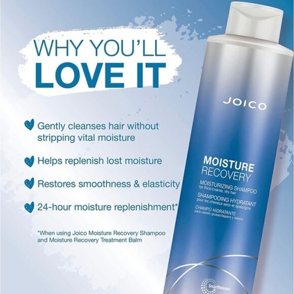 JOICO Moisture Recovery Moisturizing Shampoo, Replenishing, For Thick/Dry Hair - Picture 1 of 4